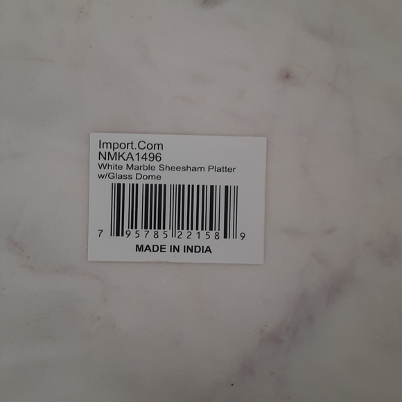 Sheesham Platter w/ Dome - Picture 6 of 6